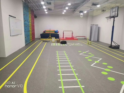Rubber roll Commercial and gym flooring for power area
